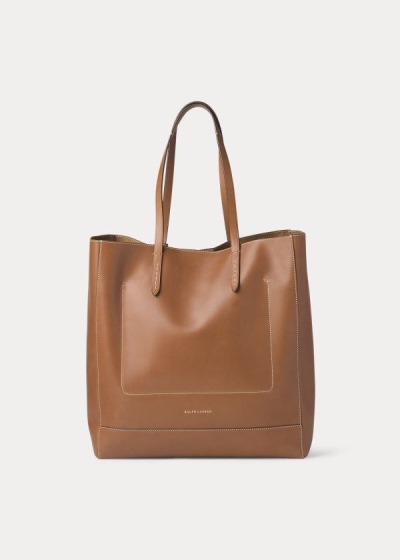 Ralph Lauren Calfskin Modern Tote Bag Dame Danmark (ZEDFM0926)